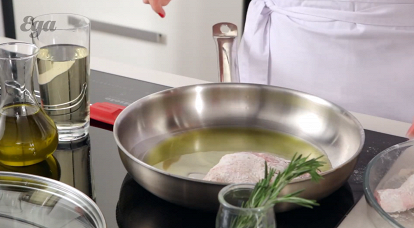Курча з розмарином - рецепт c відео - грецька кухня основні блюда