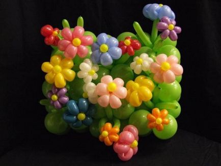 Квіти з повітряних кульок