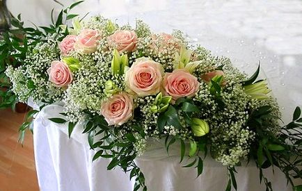 Квіти на весілля - квіти, що приносять щастя