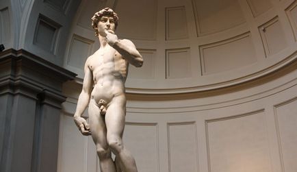 Давид Мікеланджело опис скульптури, де знаходиться, історія створення