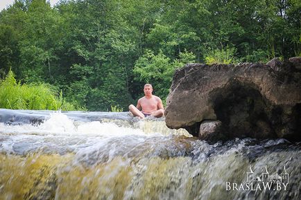 Până la cea mai mare cascadă din Belarus de la Braslav este de numai 45 km! (Fotografie, video)