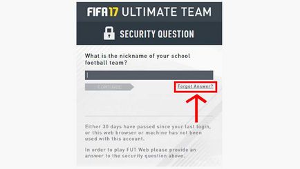 Fifa 18 - létrehozása és fenntartása a biztonsági kérdés a FIFA Ultimate Team
