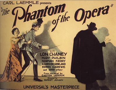 Filmele fantomei operei Lon Cheney