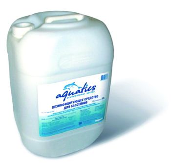 nátrium-hipoklorit oldatot a medence Aquatics