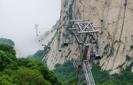 Muntele Huashan - un paradis pentru sporturile extreme