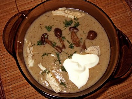 Грибний суп з опеньків, рецепт приготування