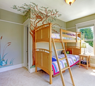 Idei pentru decorarea tavanului în camera copiilor, casele noastre