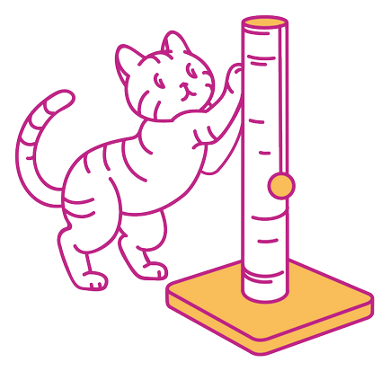 körömkoptatók macskáknak játékok - hogyan válasszuk ki a megfelelő játékok és hasznos a pont a fogak és karmok