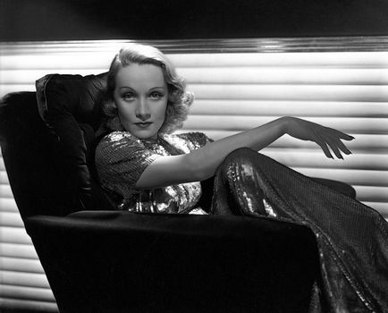 Stil de stil Marlene Dietrich