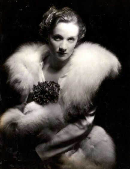 Stil de stil Marlene Dietrich