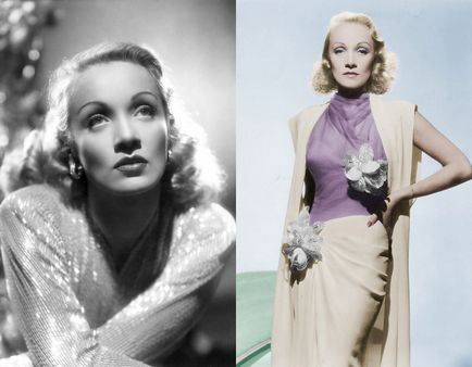 Stílus ikon Marlene Dietrich