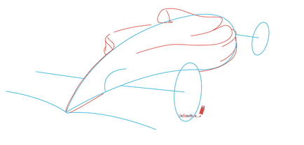 Cum de a desena o mașină de curse de la formula 1 în creion pas cu pas