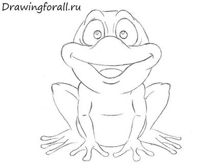 Як намалювати жабу для дитини