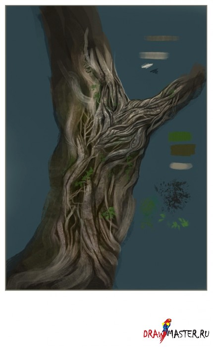 Як намалювати казкове дерево