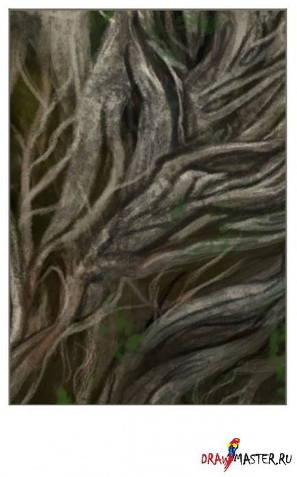 Як намалювати казкове дерево