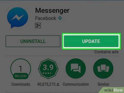 Cum să actualizați facebook messenger