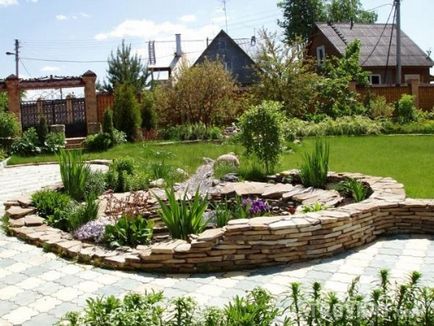 Cum se construiește un zid de reținere pentru o pantă de pietre, un teren, o grădină, o grădină, o reședință de vară
