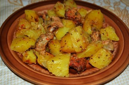 Hogyan kell főzni egy csőben burgonyát klasszikus recept hús és egy fotó - egy otthoni leves (recept) Hogyan kell főzni egy csőben burgonyát klasszikus recept hús és egy fotó - egy otthoni leves