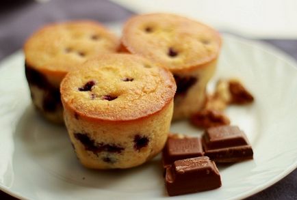 Főzni finom muffin különböző töltelékkel