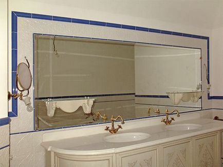 Hogyan ragasztó a tükör a fürdőszobában falra, mint egy tükör, hogy válasszon ragasztó - egy könnyű dolog