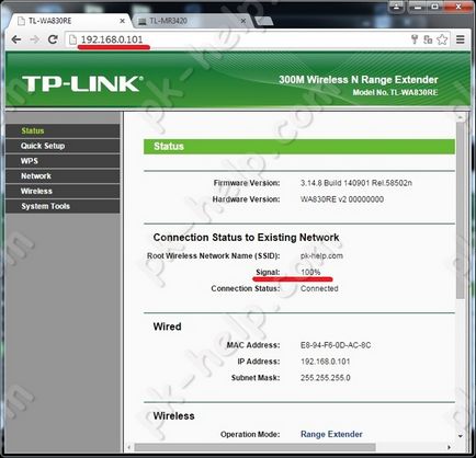 Hogyan lehet bővíteni a lefedett területen wi-fi segítségével tp-link tl-wa830re videó