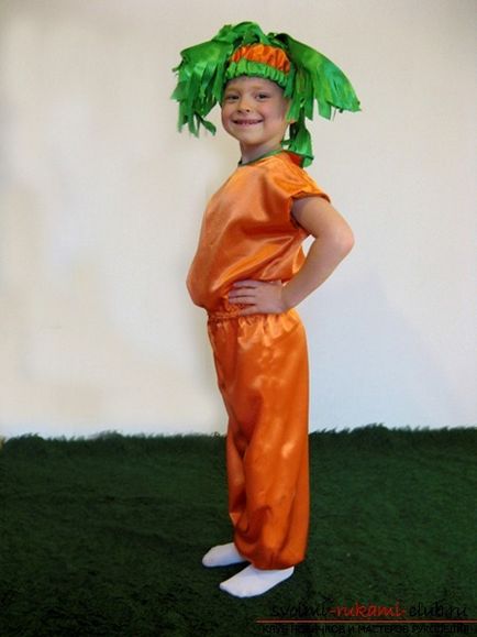 Cum sa faci un costum de morcov pentru un spectacol de dimineata pentru copii