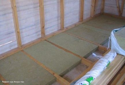 Як зробити підлогу в дерев'яному будинку теплим ulanoo