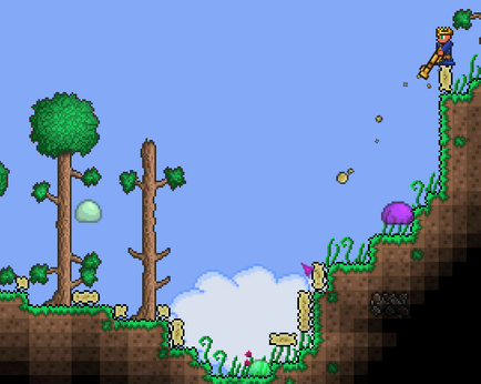 Як зробити гармату в terraria