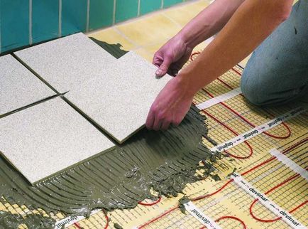 Як зробити тепла підлога в суміщеному санвузлі своїми руками