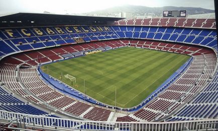 Camp Nou stadion barcelona - capacitate, fotografie, cum se ajunge