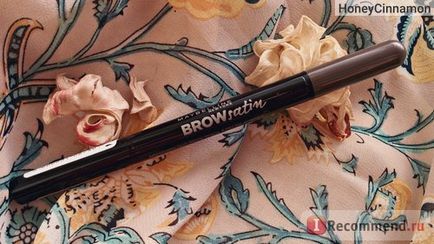 Олівець для брів maybelline satin brow - «maybelline brow satin - ідеальний заповнює дует!