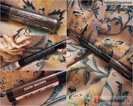 Creion de sprâncene maybelline satin fruntea - «maybelline fruntea satin - perfect duo de umplere!