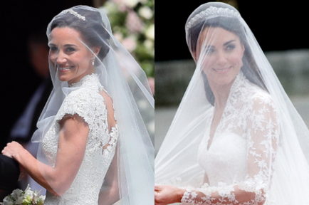 Kate Middleton și Pippa, care sunt nunți similare ale surorilor - arată afacerea