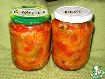 Canning „vadászat” saláta