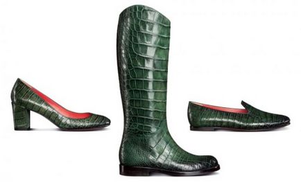 Крокодилячі туфлі (62 фото) з чим носити жіночі моделі зі шкіри рептилій і під крокодила
