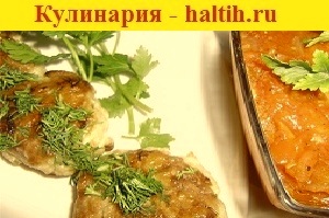 Курячі котлети з грибами рецепт з фото