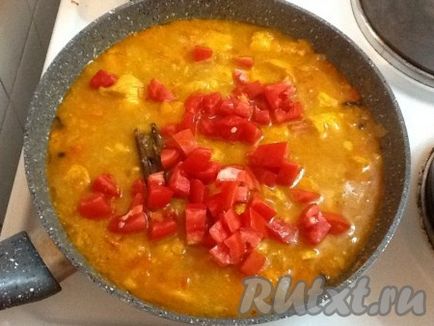 Курка в соусі з індійських спецій - рецепт з фото