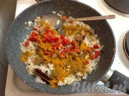 Курка в соусі з індійських спецій - рецепт з фото