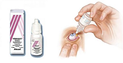 Квінакс - очні краплі для лікування катаракти - інструкція, аналоги та відгуки