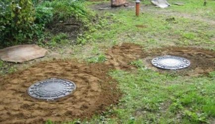 Canalizare locală pentru o casă de țară, stabilim un sistem de canalizare în grădină