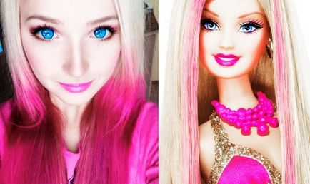 Machiaj în stilul de papusi Barbie (28 pics) cum sa faci marioneta make-up, ghid pas cu pas, nu