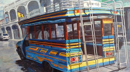 Маршрути міських автобусів на Пхукеті - фото, карта, розклад, пам'ятки,