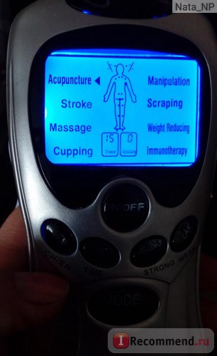 Massager aliexpress puls en-gros organism de îngrijire a sănătății electronice puls musculare acupunctura