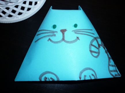 Майстер-клас з виготовлення кішок з паперу