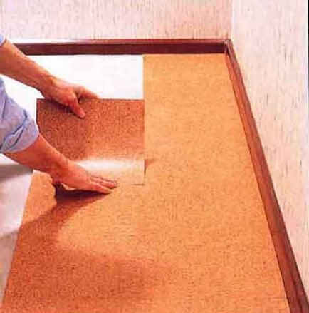 Clasă de masterat pentru a pune podeaua de plută - cum să-ți faci singur mobila, rama foto, panouri de repere