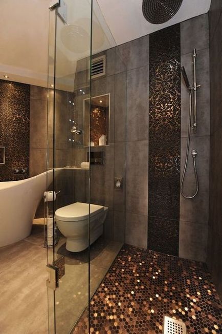 Micul mozaic din tiglă în baie 10 idei de lux pentru cei care au început reparațiile