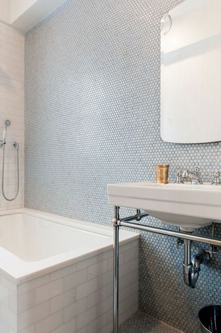 Дрібна плитка-мозаїка у ванній 10 розкішних ідей для тих, хто затіяв ремонт