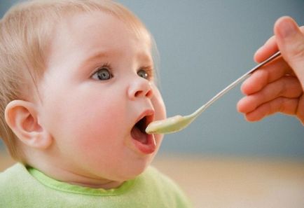 Meniu al copilului în 7 luni de momeală, dietă, alimente