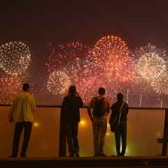 Moscova, știri, astăzi pe dealurile de vrăbii de la Moscova va continua spectacolul grandios al focurilor de artificii