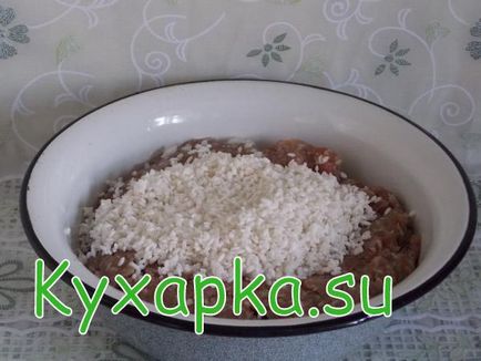 М'ясні котлети їжачки, страви по-домашньому з фото крок за кроком рецепта